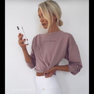 Cleo Harper Dexter Sweater in Purple